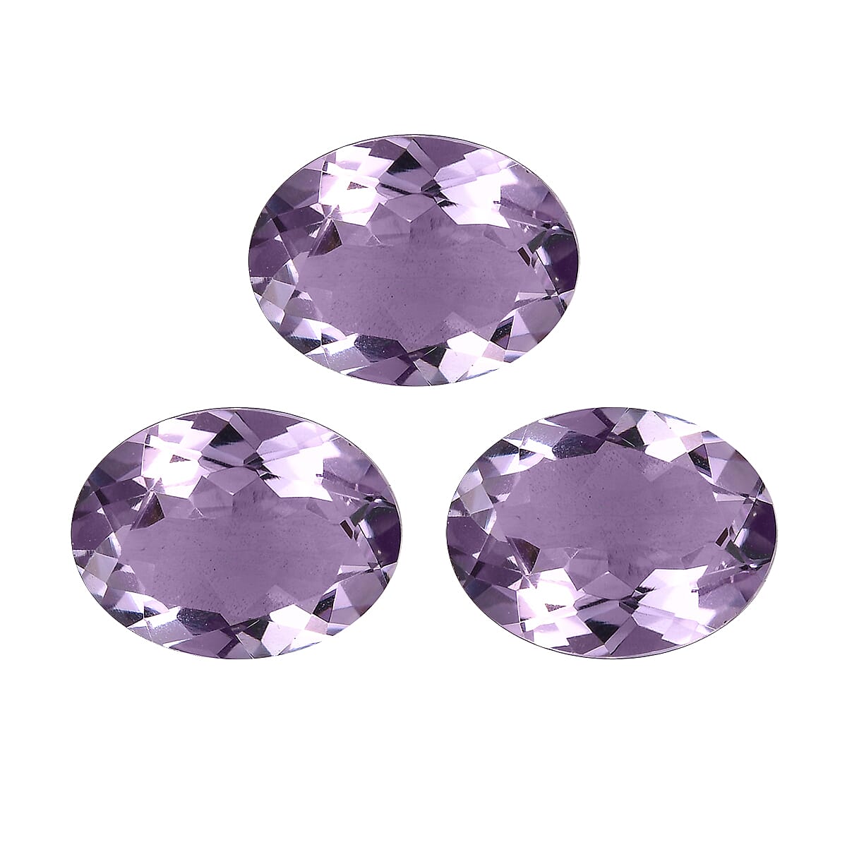 Pink Amethyst Oval Shape Gemstone 4.2 Ct.