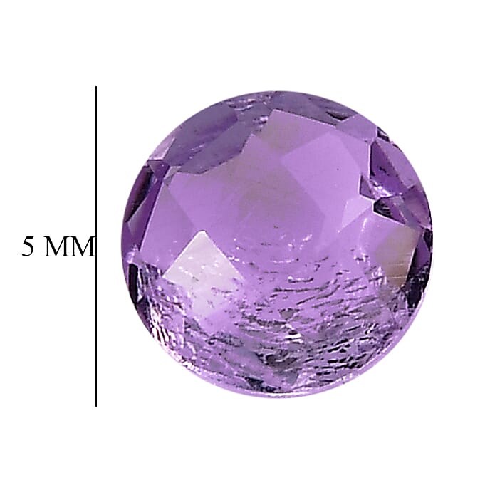 Pink Amethyst Round Shape Gemstone 1.27 Ct. Pink Amethyst Round Shape Gemstone 1.27 Ct.