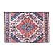 Vintage Printed Chenille Area Rug with Non-Slip Backing (180x120cm) - Off White & Multicolor