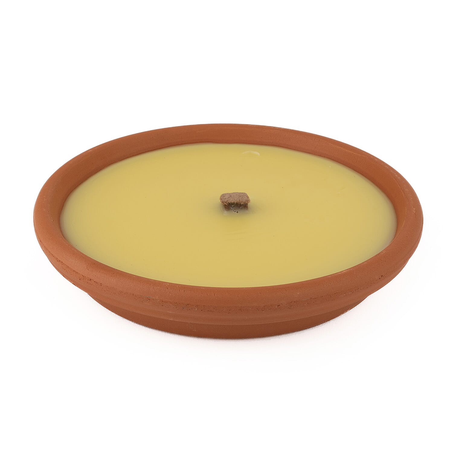 Prices Terracota Citronella Candle 10 Hour Burn Time - Yellow