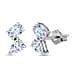 THE TOI ET MOI LUXURIANT 1 Ct. Lab Grown Diamond Earring in 9K White Gold, SGL Certified