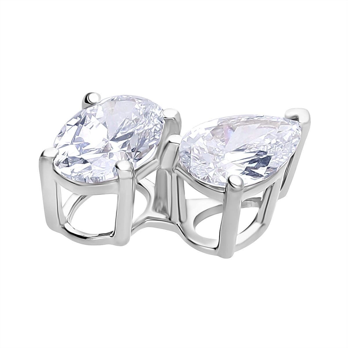 Designer Inspired - THE TOI ET MOI Luxuriant Diamond 9K White Gold SGL Certified Lab Grown Diamond (VS-GH) Solitaire Pendant 1.00 Ct.