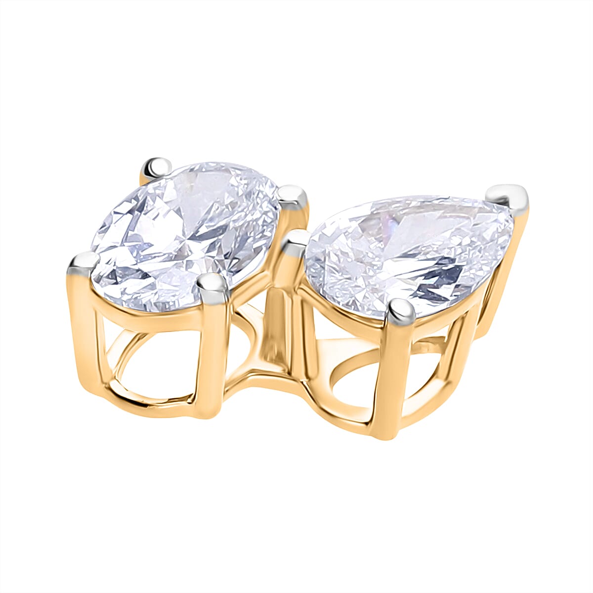 Designer Inspired - THE TOI ET MOI Luxuriant Diamond 9K Yellow Gold SGL Certified Lab Grown Diamond (VS-G-H) Solitaire Pendant 1.00 Ct.