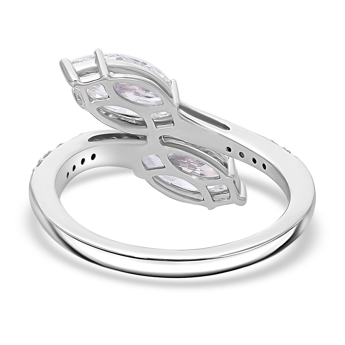 Luxuriant Diamond 950 Platinum IGI Certified (VS-E-F) Lab Grown Diamond Ring 2.17 Ct.