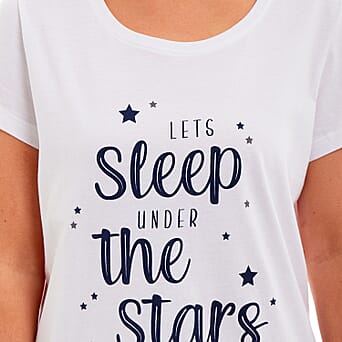 https://tjcuk.sirv.com/Products/80/7/8075400/Ladies-PJ-Set-of-Slogan-T-shirt-and-Trousers-Size-XL_8075400.jpg?w=342&h=342