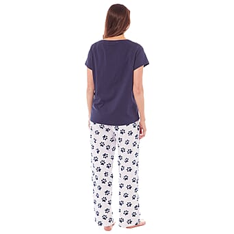 https://tjcuk.sirv.com/Products/80/7/8075406/Ladies-PJ-Set-of-Slogan-T-shirt-and-Trousers-Size-M_8075406_3.jpg?w=342&h=342