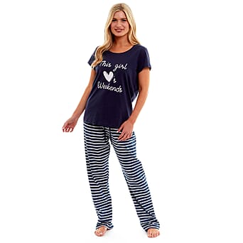 https://tjcuk.sirv.com/Products/80/7/8075421/Ladies-PJ-Set-of-Slogan-T-shirt-and-Trousers-Size-XL_8075421_2.jpg?w=342&h=342