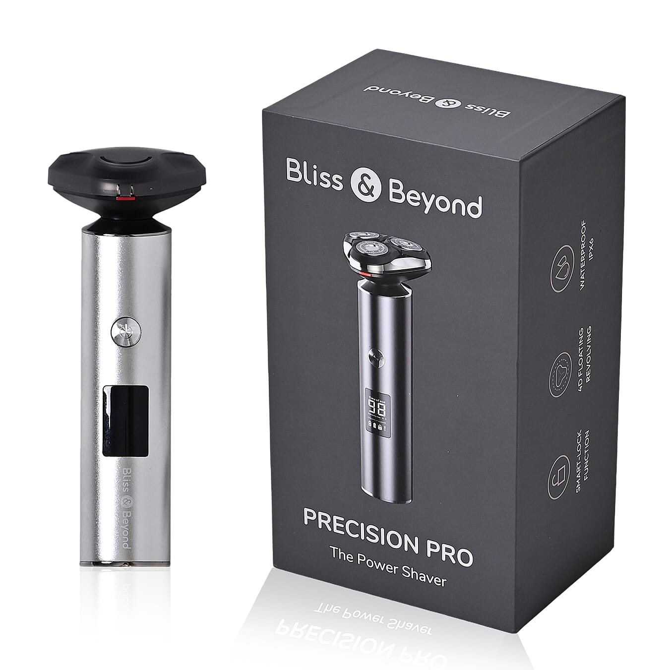 Bliss-Beyond-Mens-Metal-Electric-All-In-One-Shaver-IPX6-Waterproof-LED