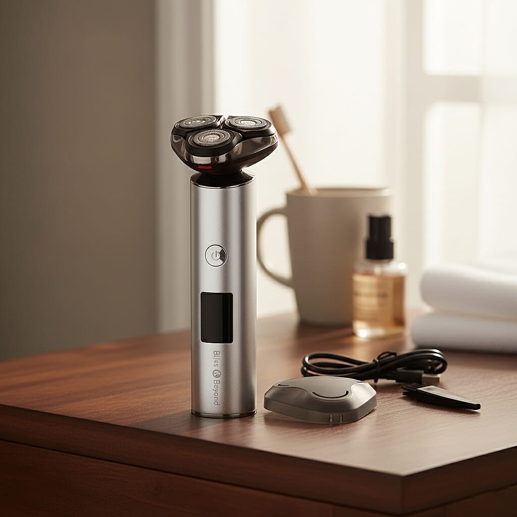 Bliss-Beyond-Mens-Metal-Electric-All-In-One-Shaver-IPX6-Waterproof-LED