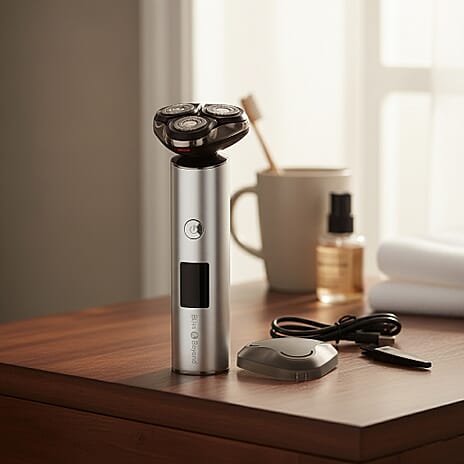 Bliss - Beyond Mens Metal Electric ALL IN ONE SHAVER - IPX6 Waterproof, LED Display - Fast Charge
