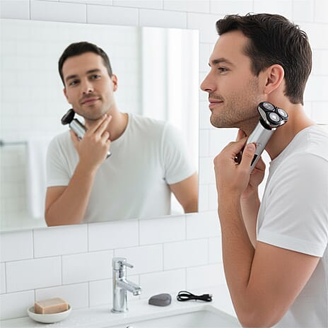 Bliss - Beyond Mens Metal Electric ALL IN ONE SHAVER - IPX6 Waterproof, LED Display - Fast Charge