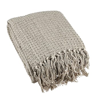 https://tjcuk.sirv.com/Products/80/7/8076552/100-Cotton-Waffle-Throw-Blanket-with-Fringes-180x130-cm-Light-Brown_8076552_2.jpg?w=342&h=342