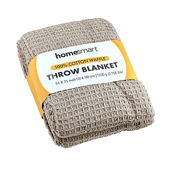 https://tjcuk.sirv.com/Products/80/7/8076552/100-Cotton-Waffle-Throw-Blanket-with-Fringes-180x130-cm-Light-Brown_8076552_3.jpg?w=342&h=342