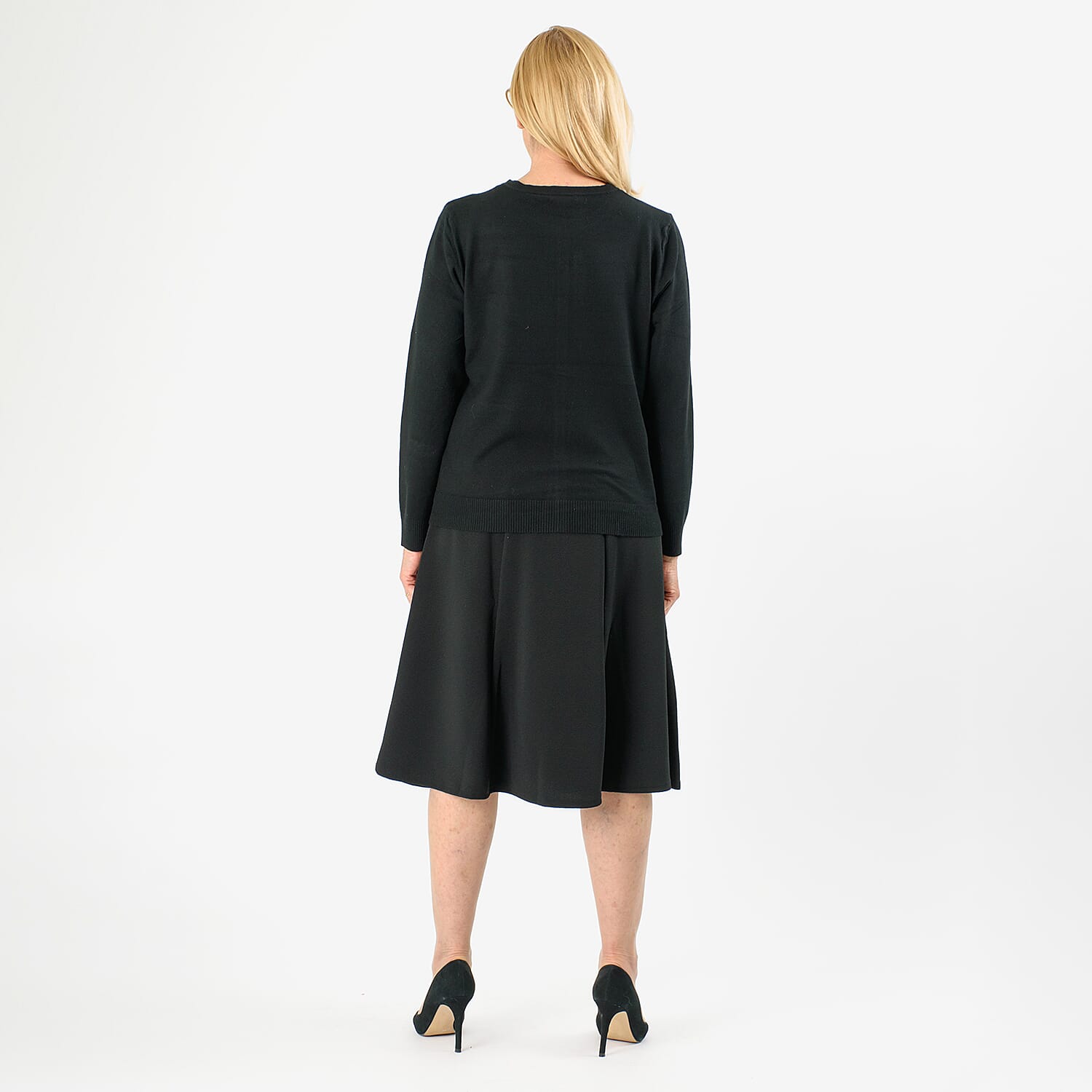 Pure And Natural Crew Neck Cardigan