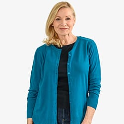 Pure And Natural Crew Neck Cardigan