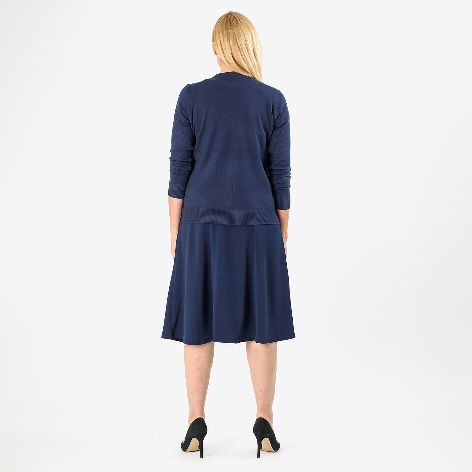 Pure And Natural Crew Neck Cardigan