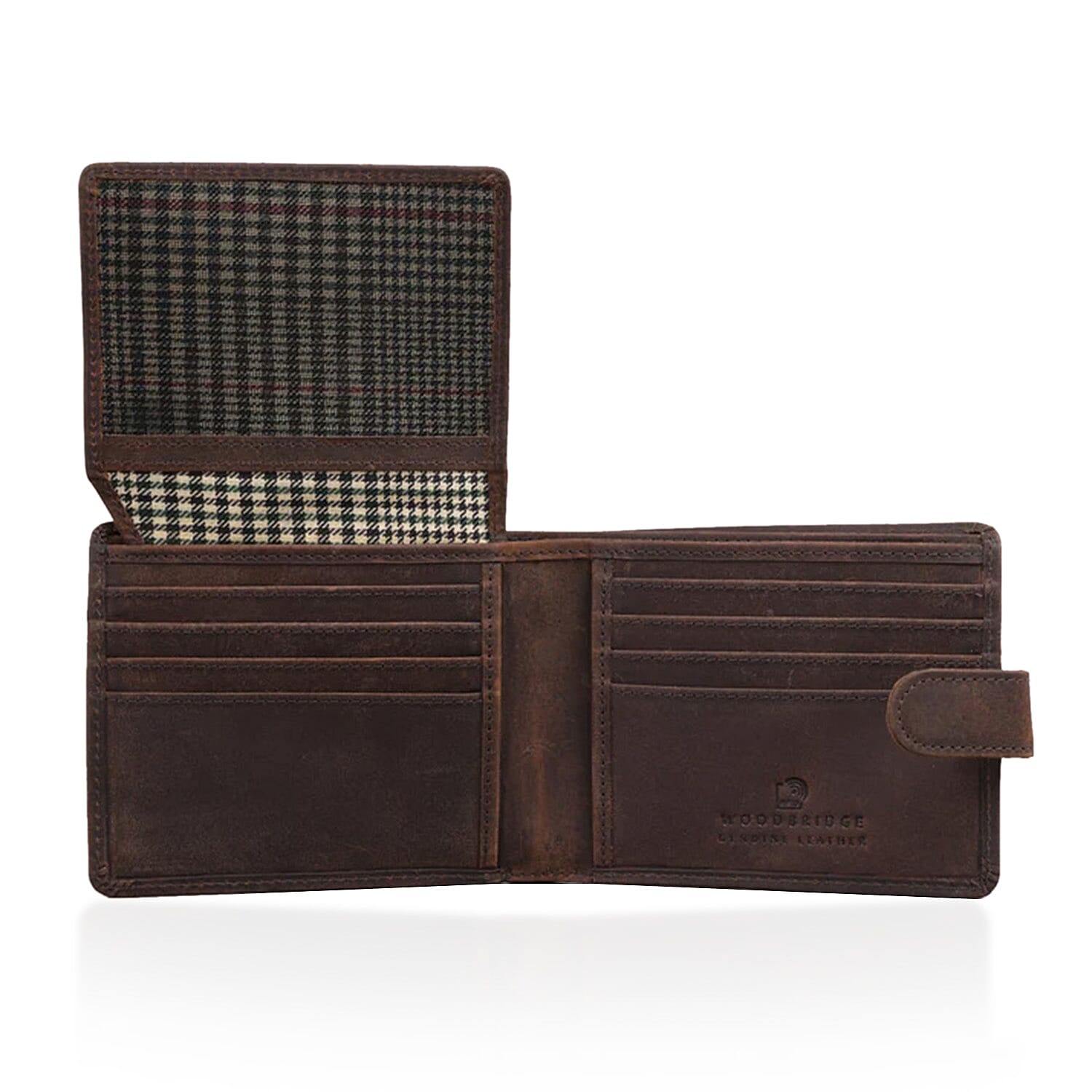 Genuine Leather Classic Everyday Essential RFID Wallet - Brown