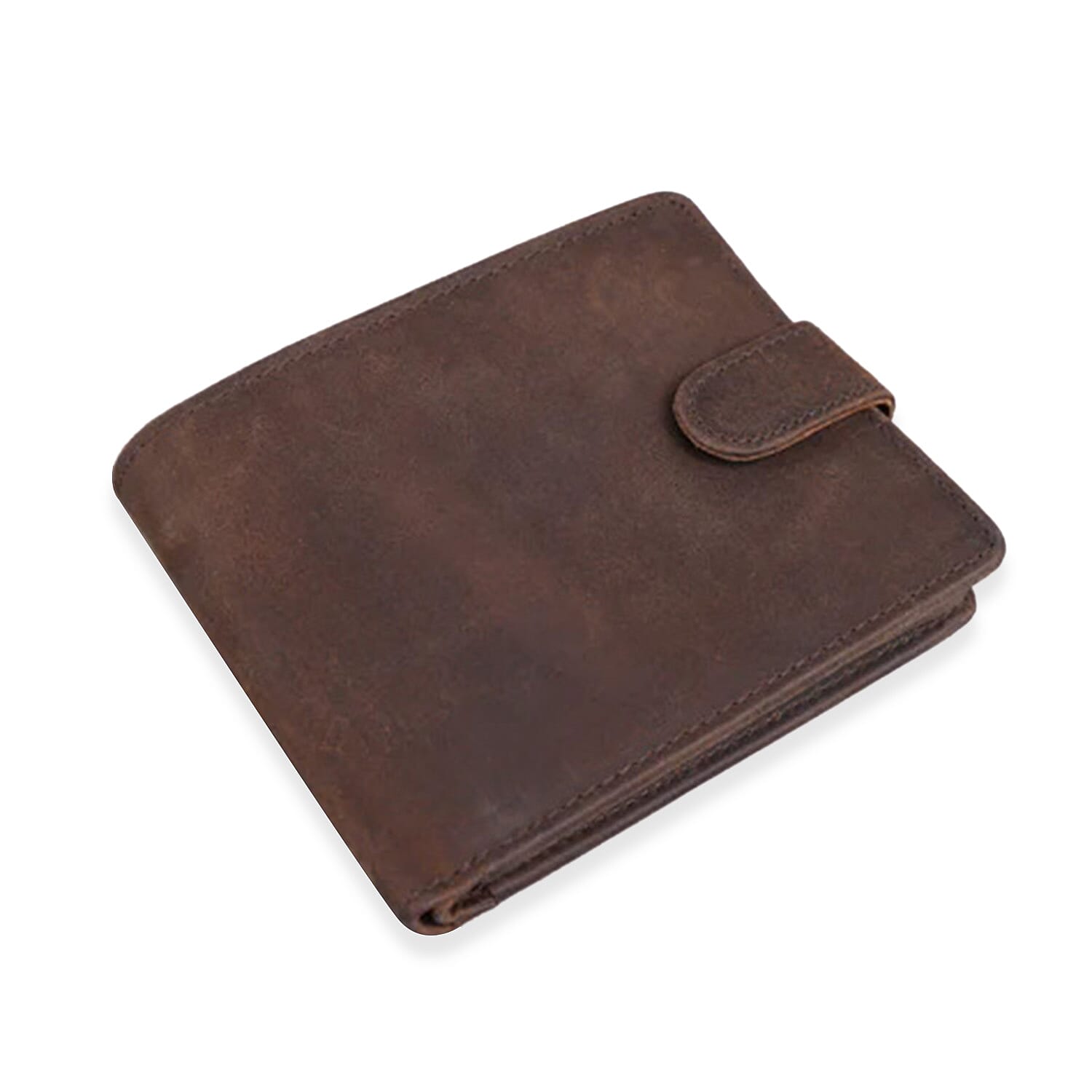 Genuine Leather Classic Everyday Essential RFID Wallet - Brown