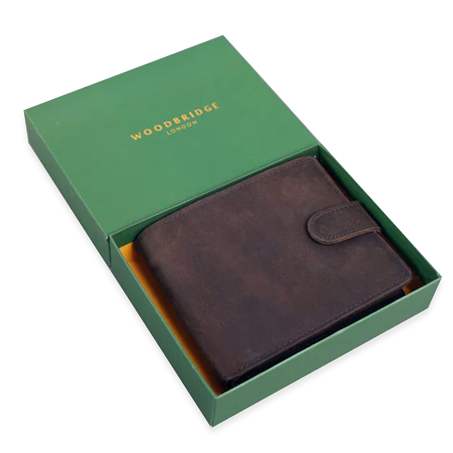 Genuine Leather Classic Everyday Essential RFID Wallet - Brown