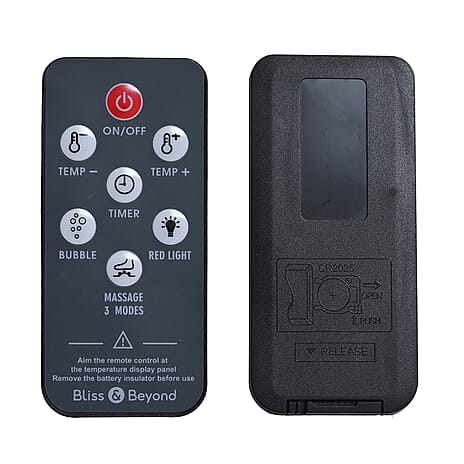 Bliss - Beyond Foldable Foot Spa Massager with Bubbles - Heat Function