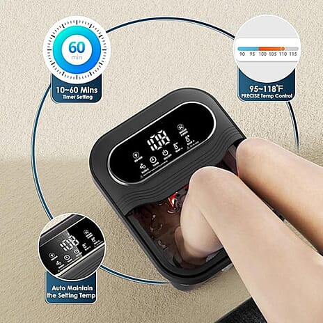 Bliss - Beyond Foldable Foot Spa Massager with Bubbles - Heat Function