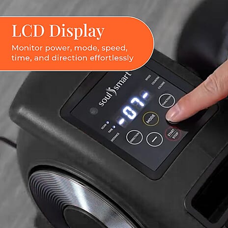 Bliss - Beyond Electric Stepper with Elliptical Pair Belt LCD Display - Black