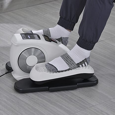 Bliss - Beyond Electric Stepper with Elliptical Pair Belt LCD Display - White