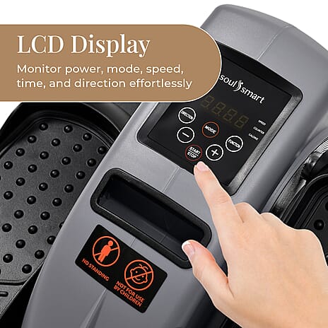 Bliss - Beyond Electric Stepper with Elliptical Pair Belt LCD Display - Grey