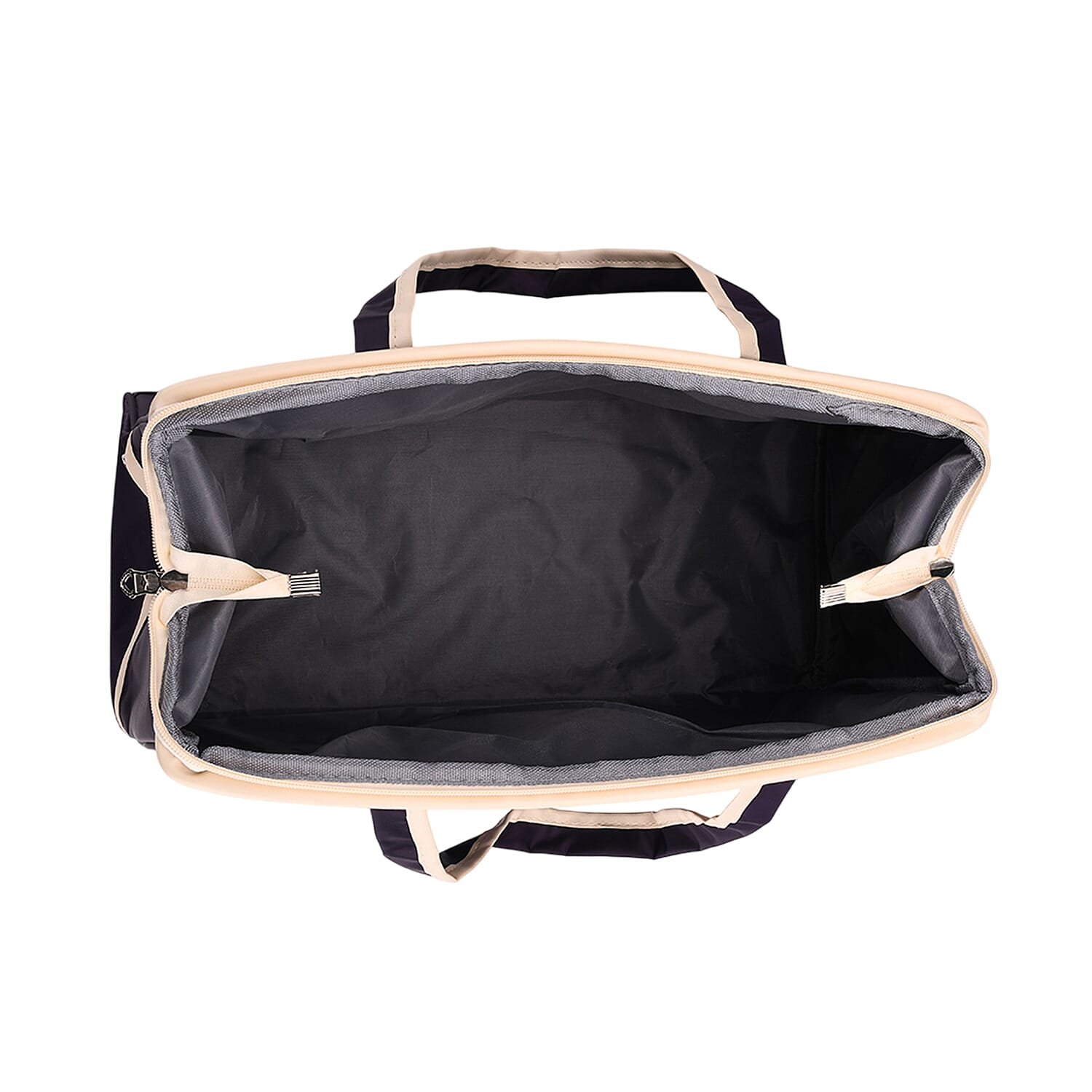 First Time Ever - Tamsy Travel Duffel Bag with Double Handle - Purple First Time Ever - Tamsy Travel Duffel Bag with Double Handle - Purple