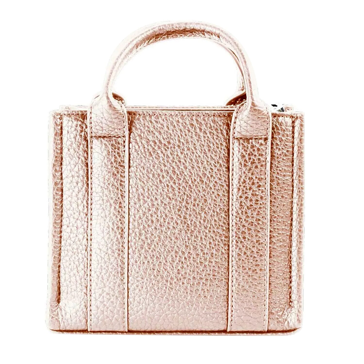 David Jones Square Top Handle Bag - Ivory