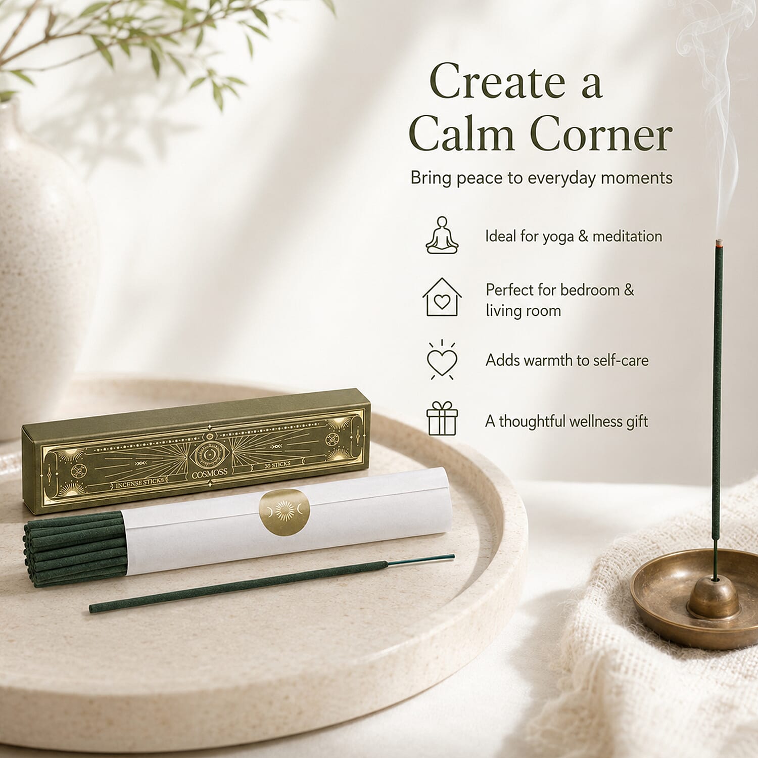 Cosmoss by Kate Moss- Incense Sticks to Meditate and Calm