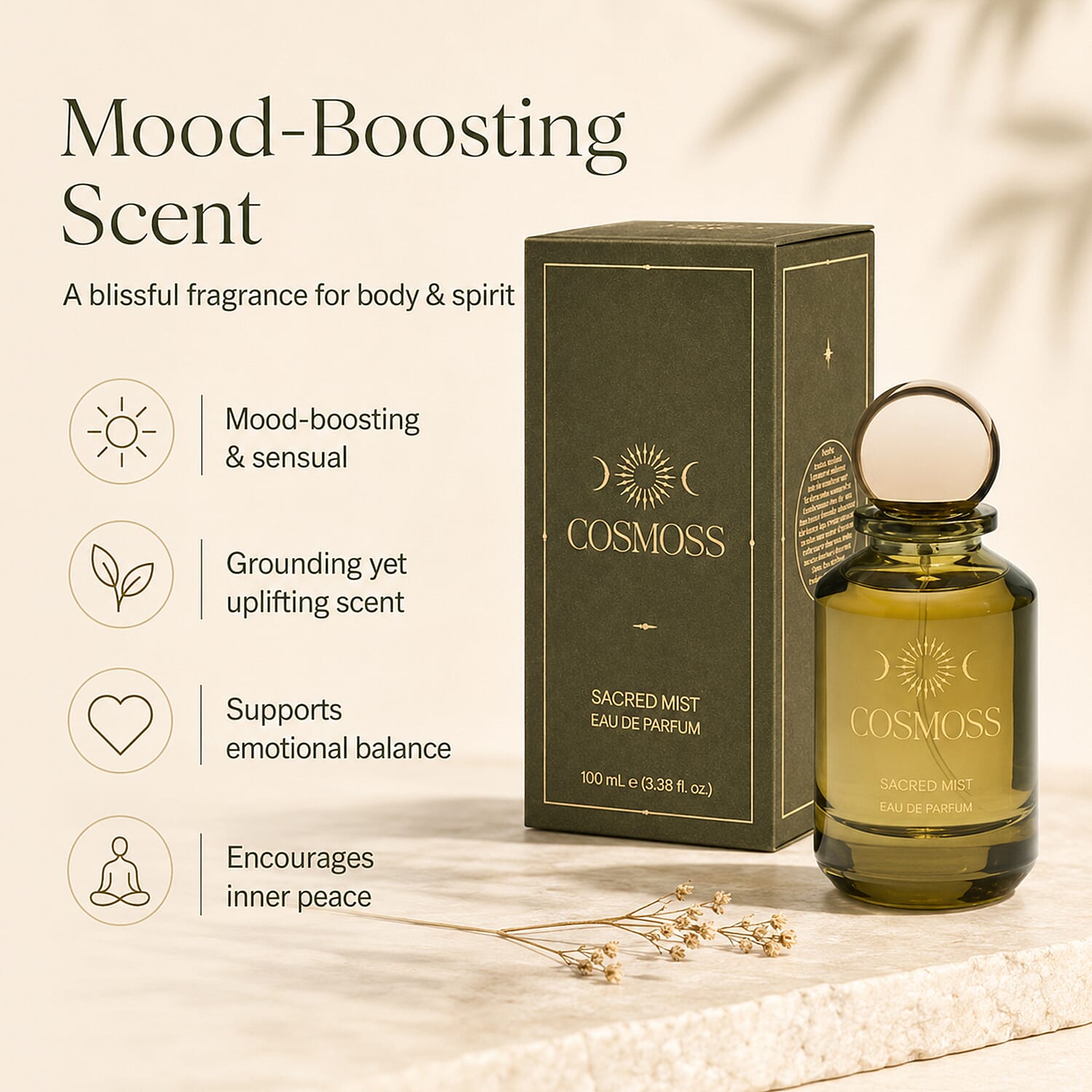 Cosmoss by Kate Moss- Sacred Mist Fragrance EDP - 100ml