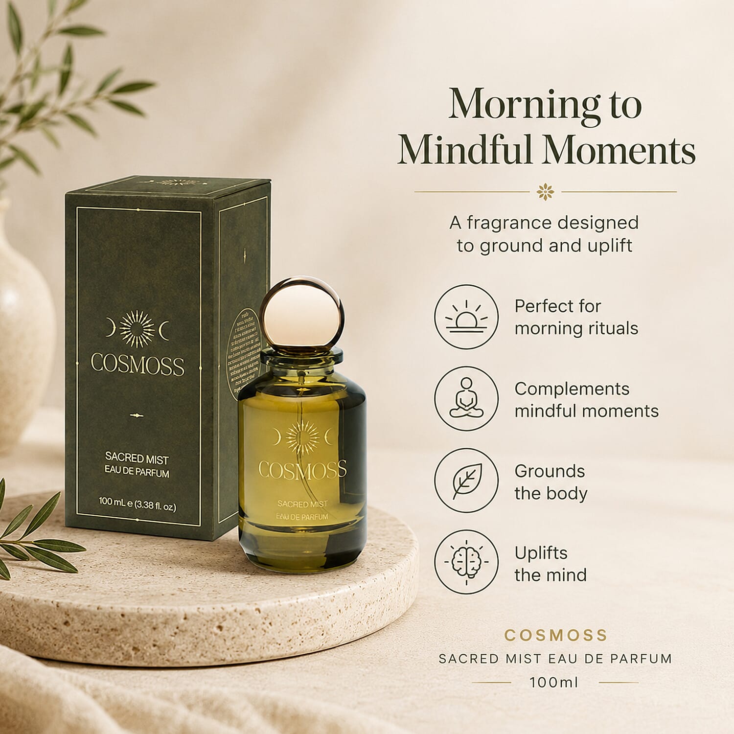 Cosmoss by Kate Moss- Sacred Mist Fragrance EDP - 100ml