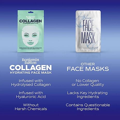 Benjamin Button Collagen Mask - Pack of 5