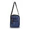 Canvas Unisex Crossbody Everyday Utility Bag - Black