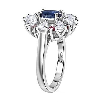 https://tjcuk.sirv.com/Products/80/8/8083227/Kashmir-Kyanite-African-Ruby-Moissanite-Cluster-Ring-in-Rhodium-Overla_8083227_3.jpg?w=342&h=342