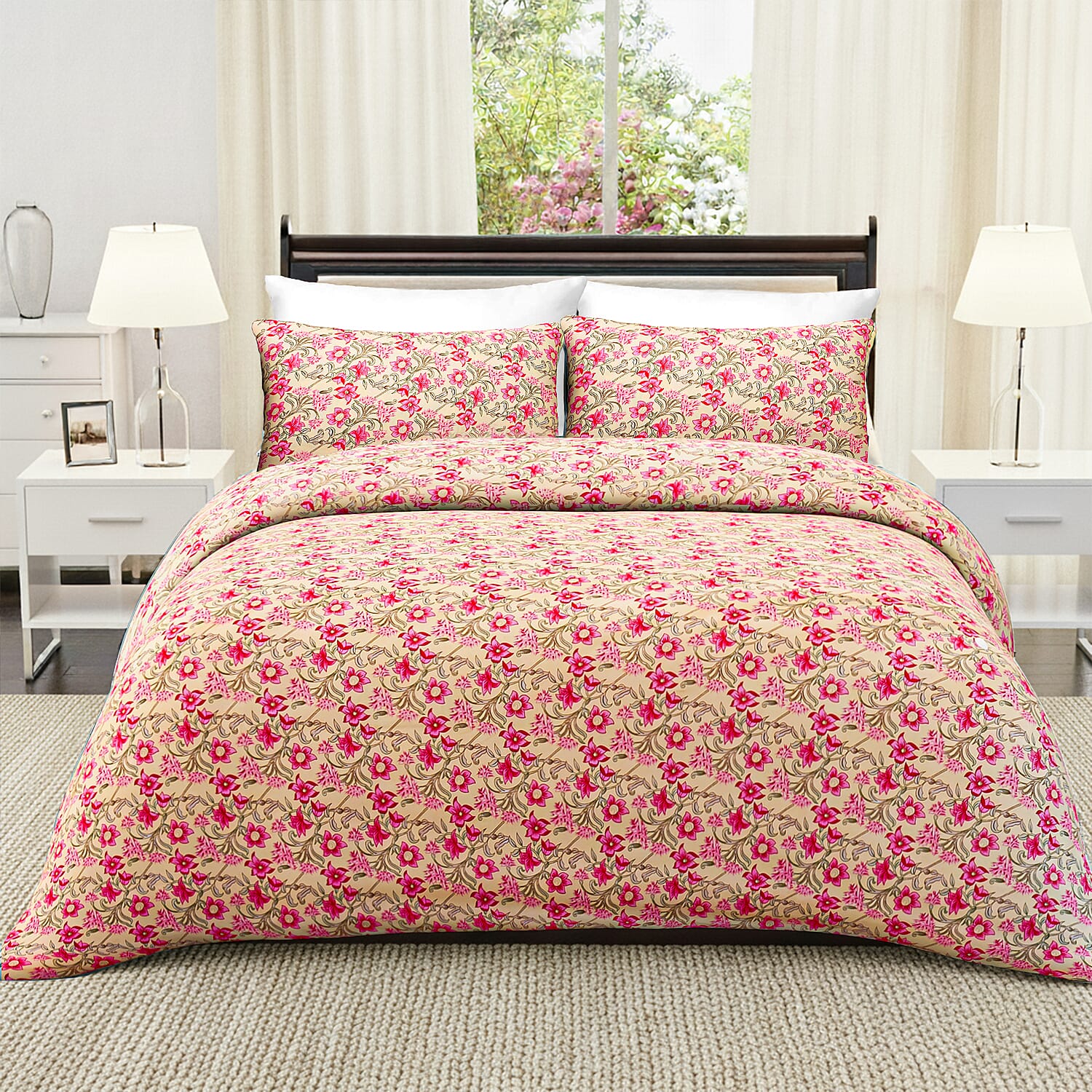 Micro Printed Duvet Cover