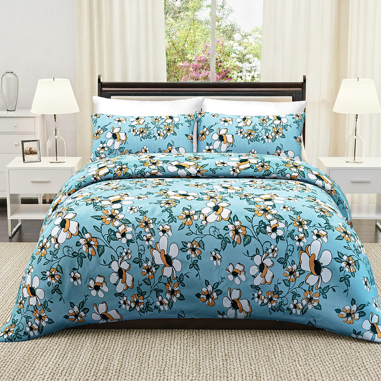 Micro Printed Duvet Cover