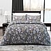 Hush Heaven 3-Piece Printed Duvet Set with Pillow Covers - Storage Bag