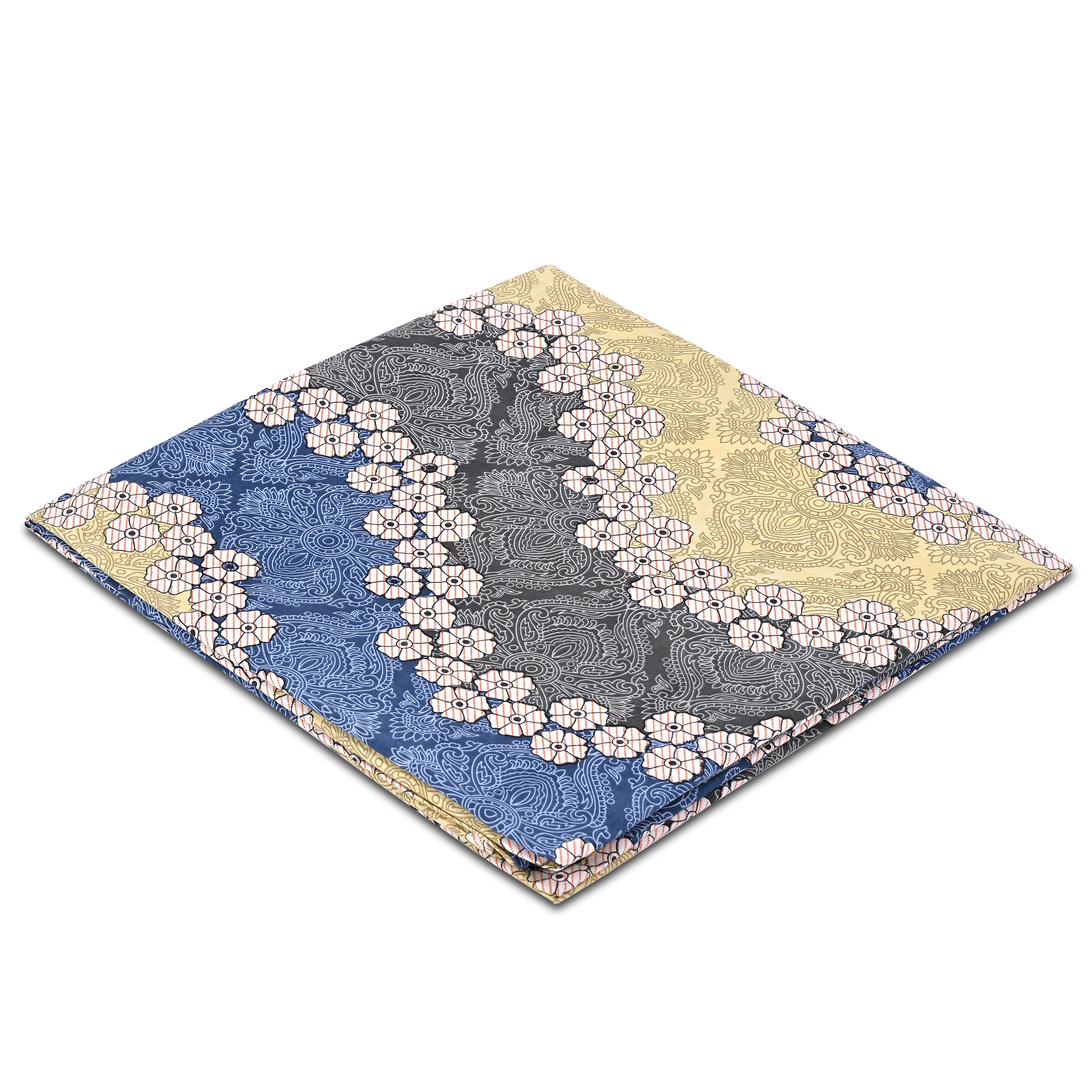 Hush Heaven 3-Piece Printed Duvet Set with Pillow Covers - Storage Bag