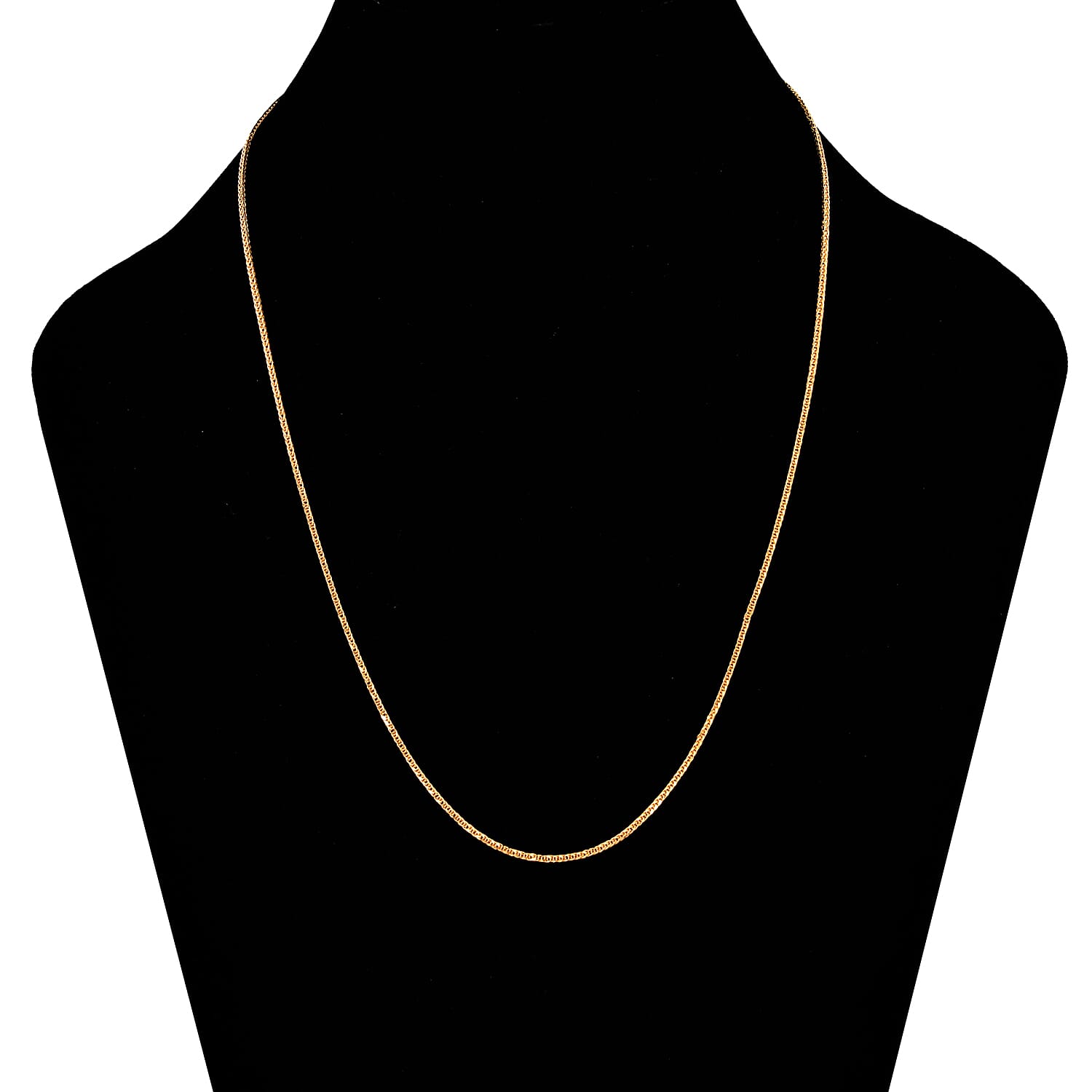 JCK Vegas Find - 22K Yellow Gold  ( 91.6% Purity) Spiga Necklace (Size - 20)
