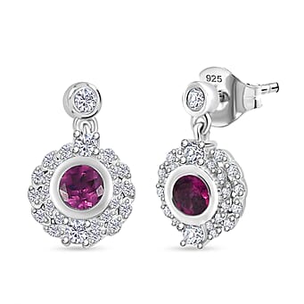 https://tjcuk.sirv.com/Products/80/8/8084806/Radiant-Ember-Garnet-White-Zircon-Dangling-Earring-with-Push-Back-in-R_8084806.jpg?w=342&h=342