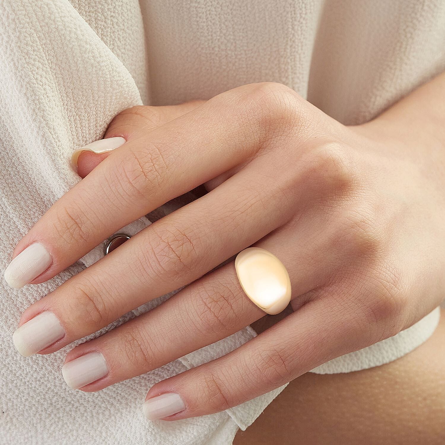 Closeout Deal - 9K Yellow Gold Dome Ring Closeout Deal - 9K Yellow Gold Dome Ring