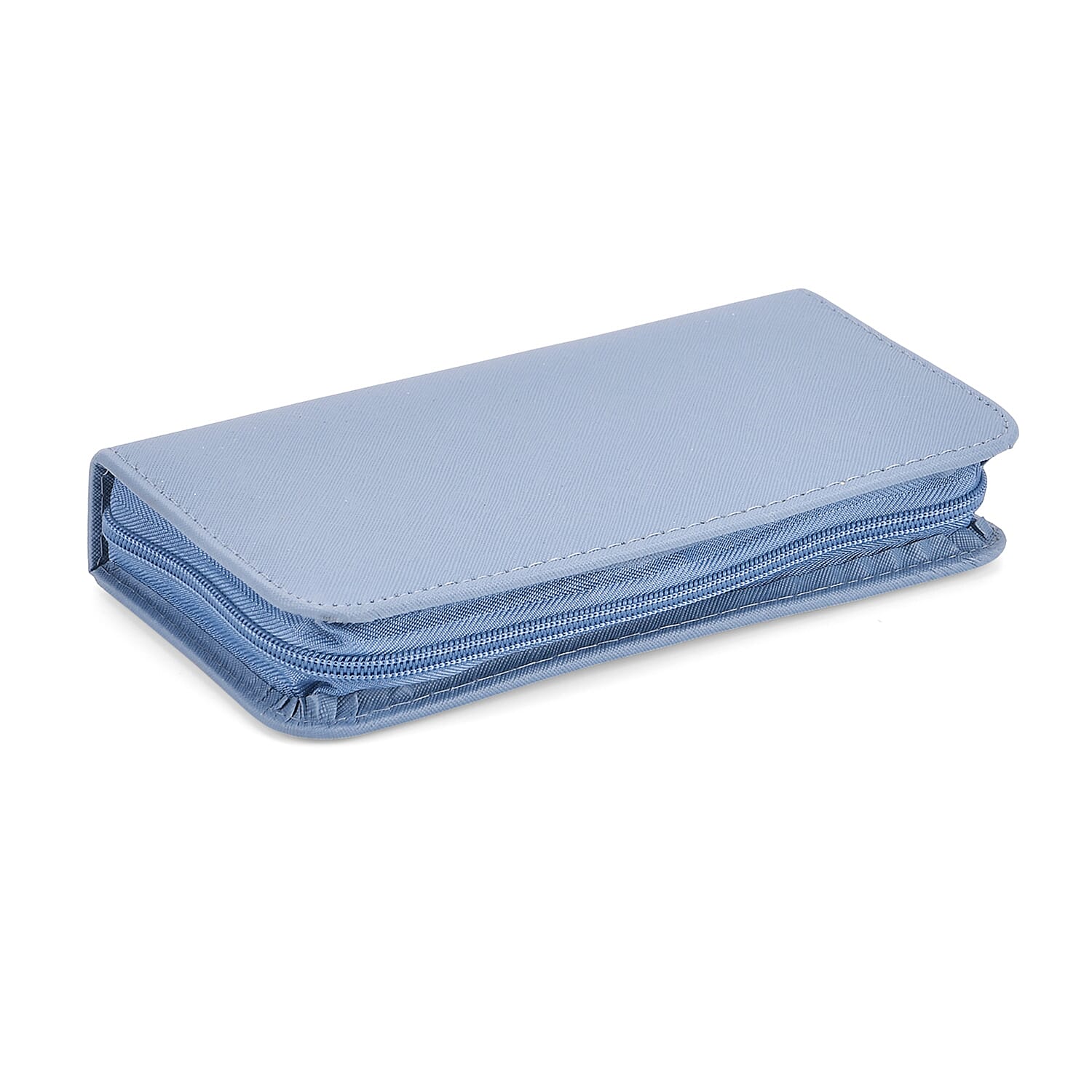 Set of 35-Piece Manicure Set - Metal Grooming Tools - Blue