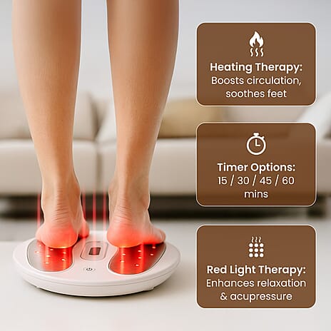 Bliss - Beyond EMS and Tens Heating Foot Massager (9 Modes) - White