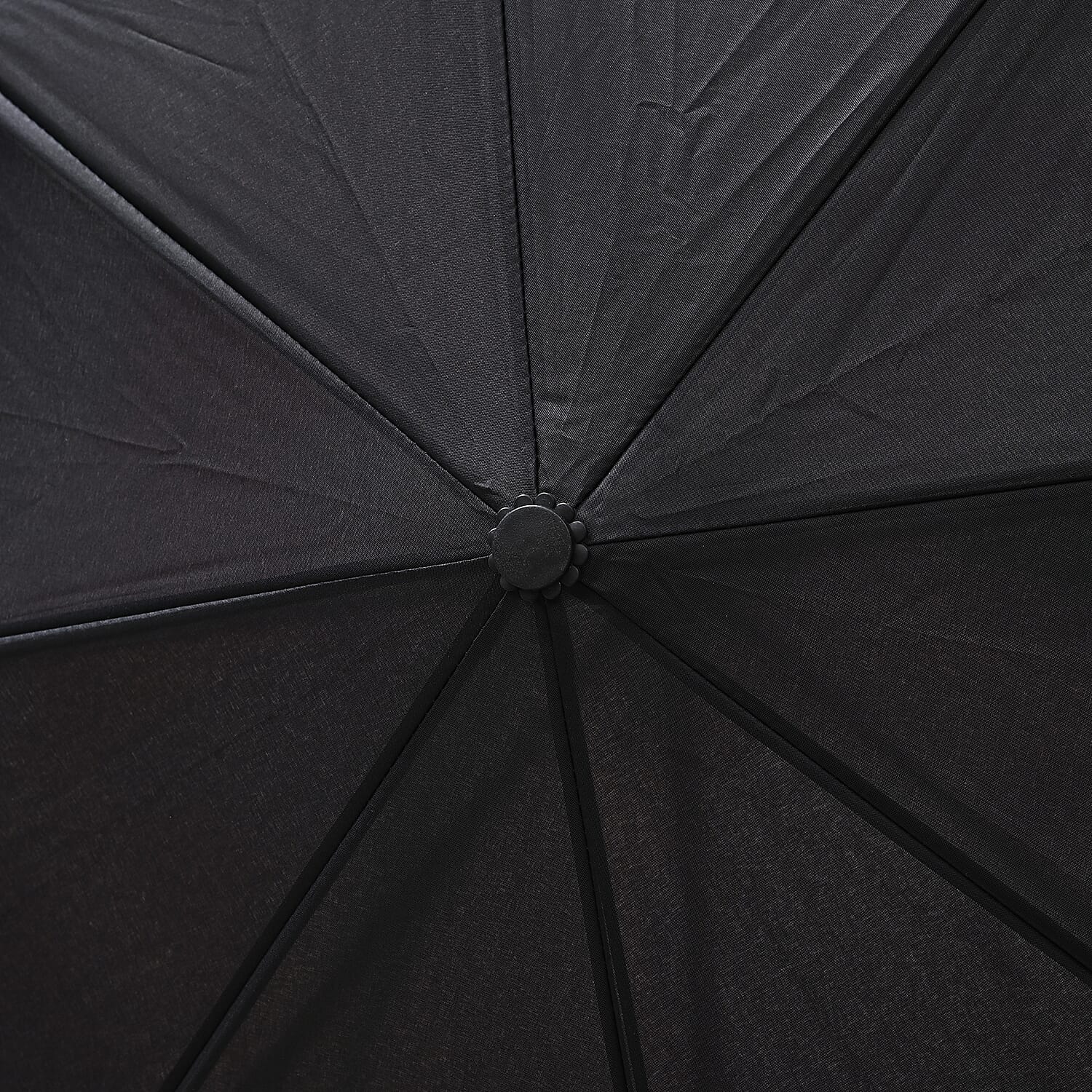 Reverse Flower Pattern Umbrella with C-Shaped Handle - Pink