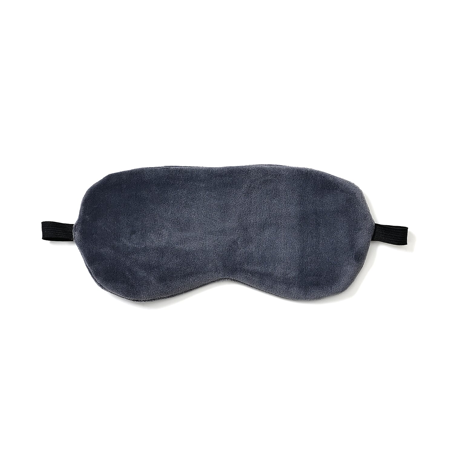 Memory Foam Travel Neck Pillow & Eye Mask Set (Size 30x28cm) - Grey
