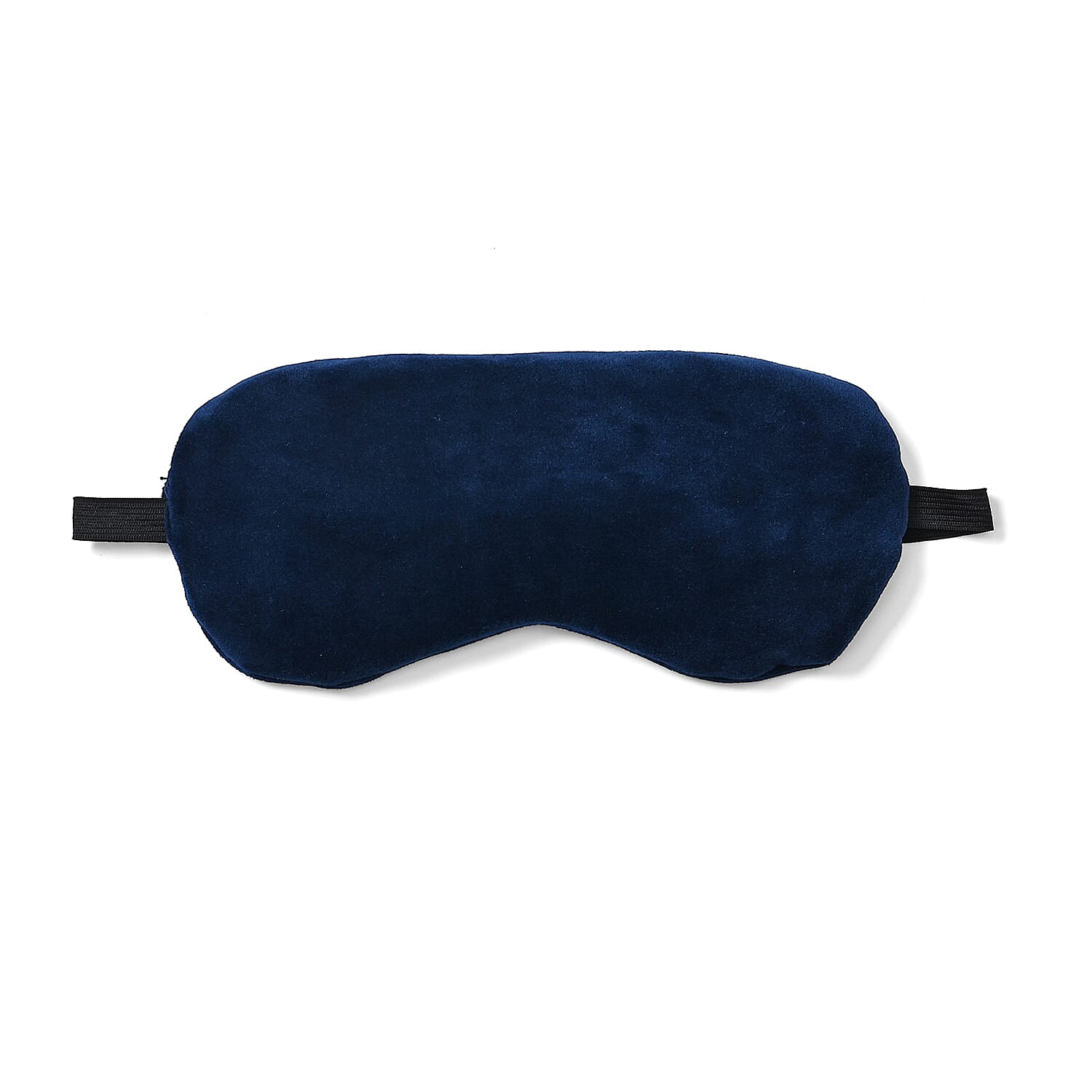 Memory Foam Travel Neck Pillow & Eye Mask Set (Size 30x28cm) - Navy