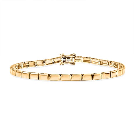 9K Yellow Gold Bar Bracelet (Size - 7.5), Gold Wt. 4.09 Gms