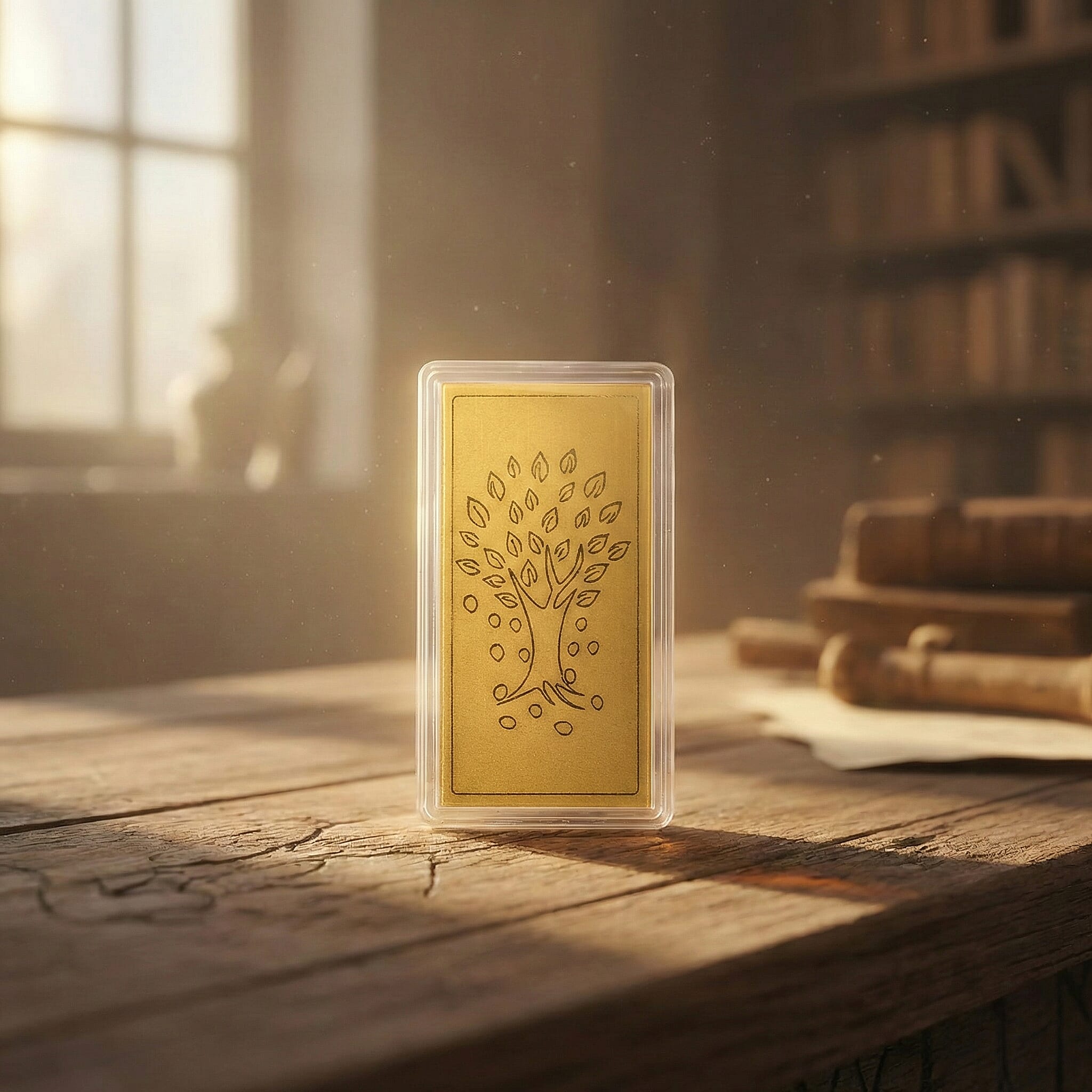 Biggest Gold Deal 2025 - 24K Yellow Gold (99.99% Purity) Embossed Tree of Life